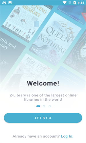 zLibirary电子书APP界面